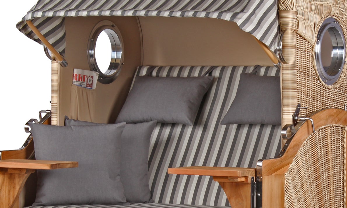 Rantum Teak PE shell strandstoel, design 545