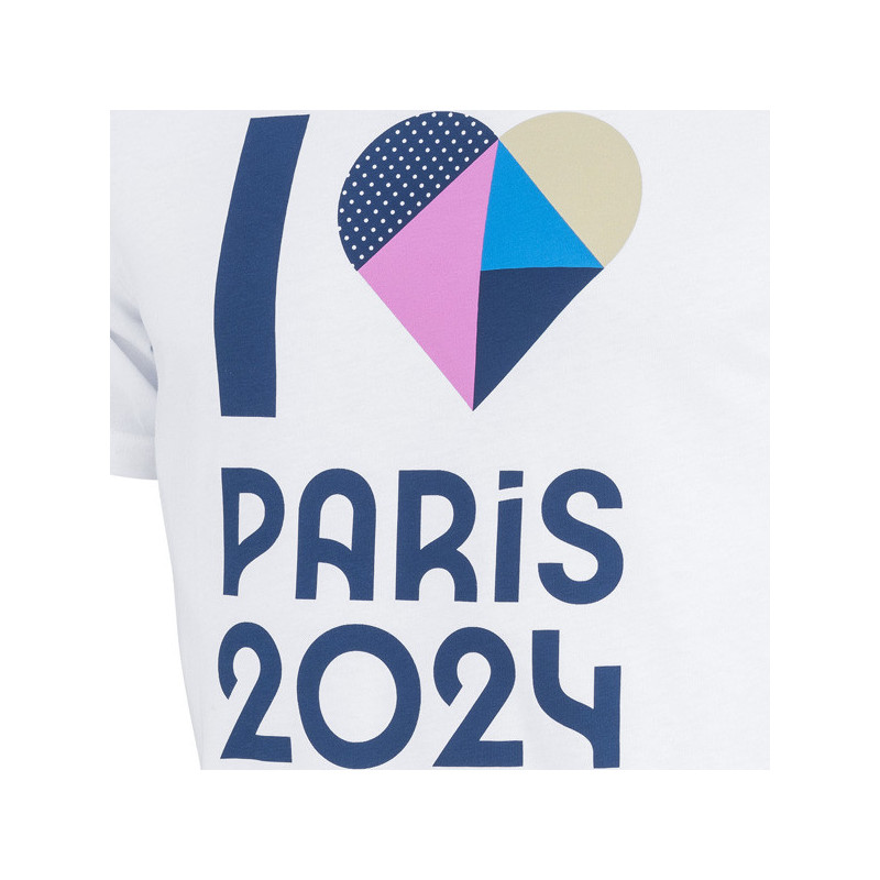 Tee-shirt officiel JO Paris 2024 I Love Paris