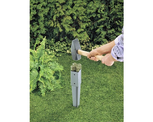 Inslaggereedschap voor inslaghulzen 90 x 90 mm, 100 x 100 mm en Ø 100 mm, 1 stuk