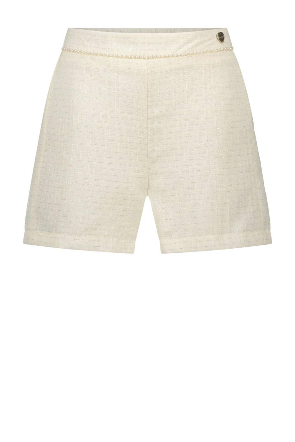 Le Chic regular fit casual short DUTTI offwhite
