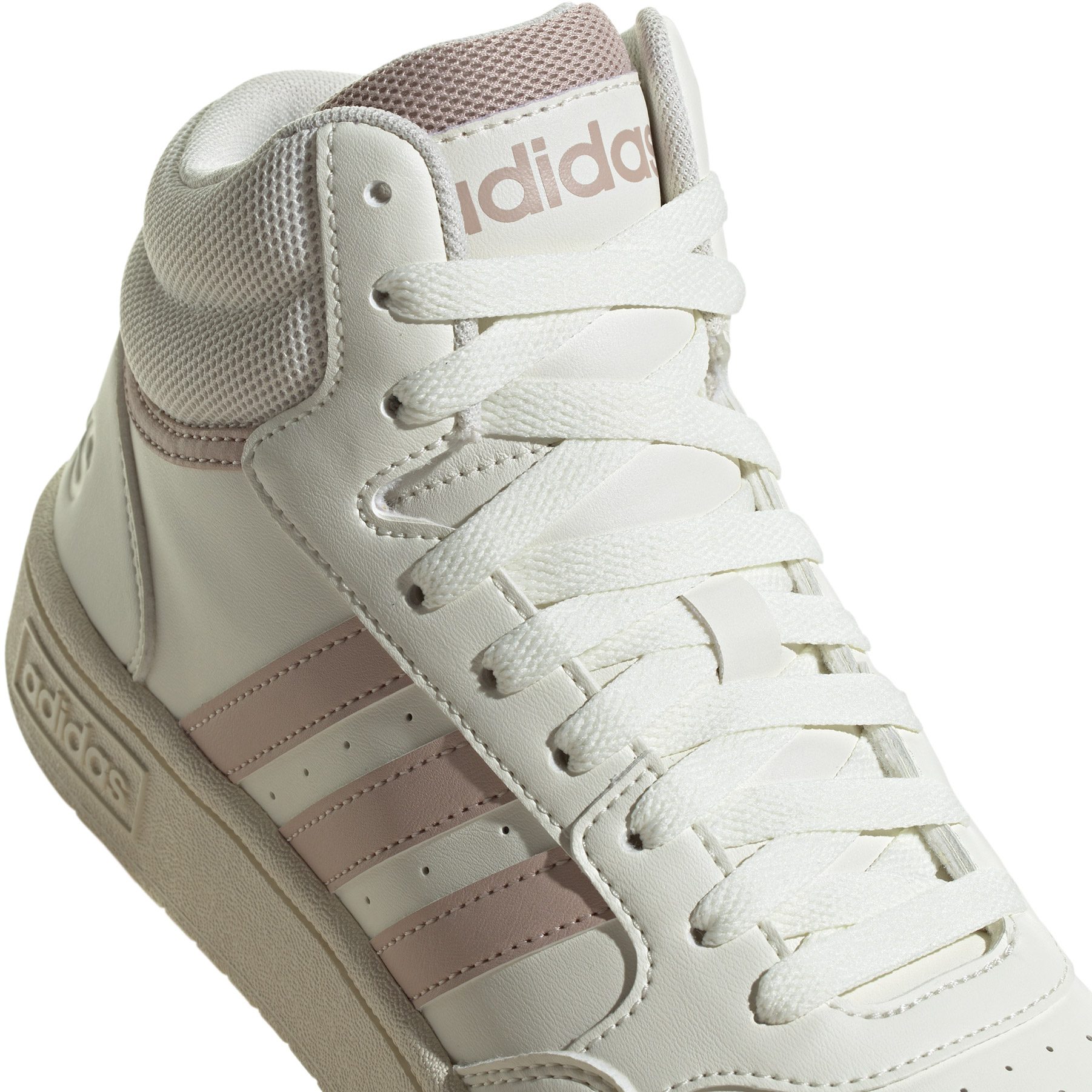 adidas Hoops 3.0 MID Classic Sneaker Damen off white