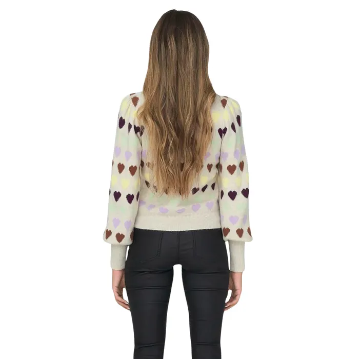 Only Heartbeat Knitted Trui Dames