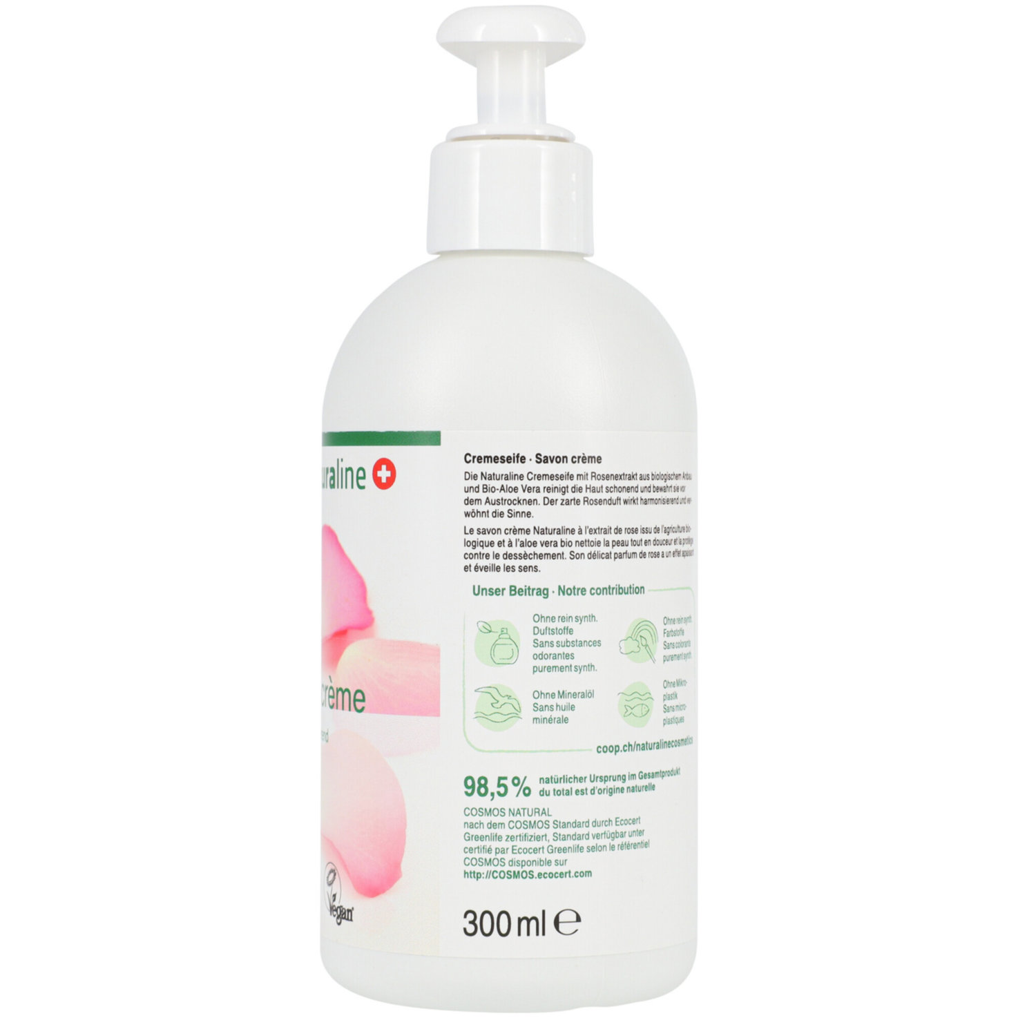 Naturaline Cremeseife Rose/Aloe Vera