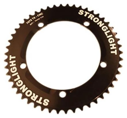 PLATEAU ROUTE DIAM 144 EXTER 50DTS NOIR ALU 7075 TRACK STRONG (PISTE) 5 BRANCHES