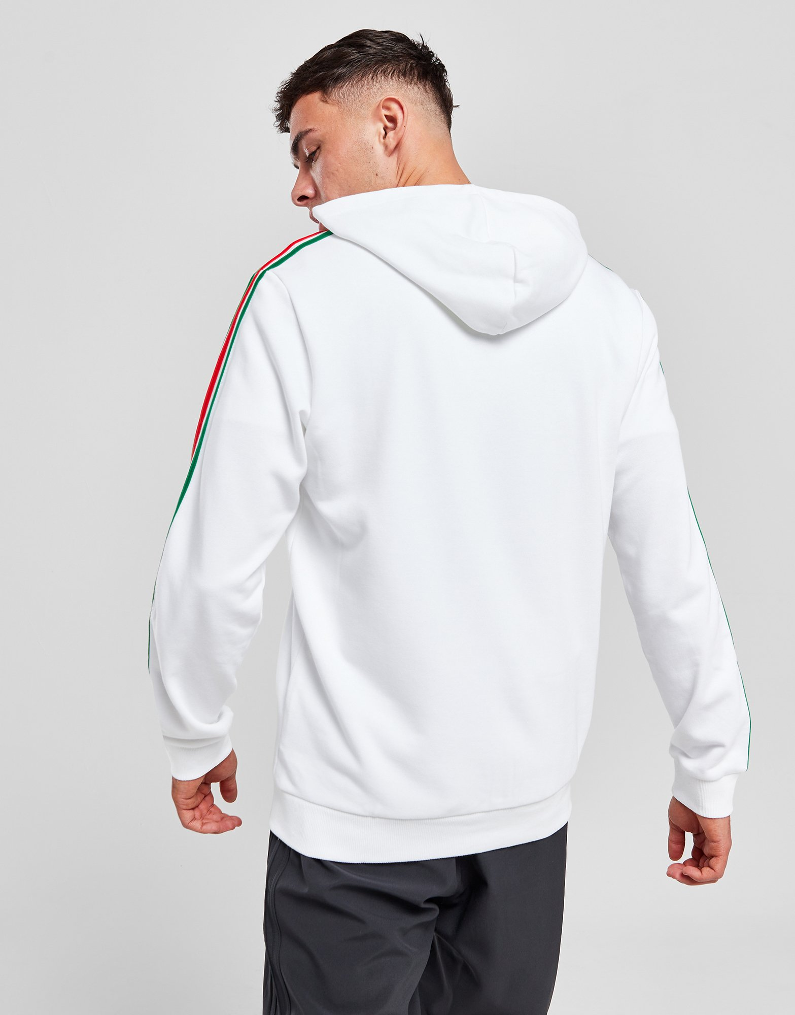 adidas Sweat à Capuche Zippé Italie DNA Homme