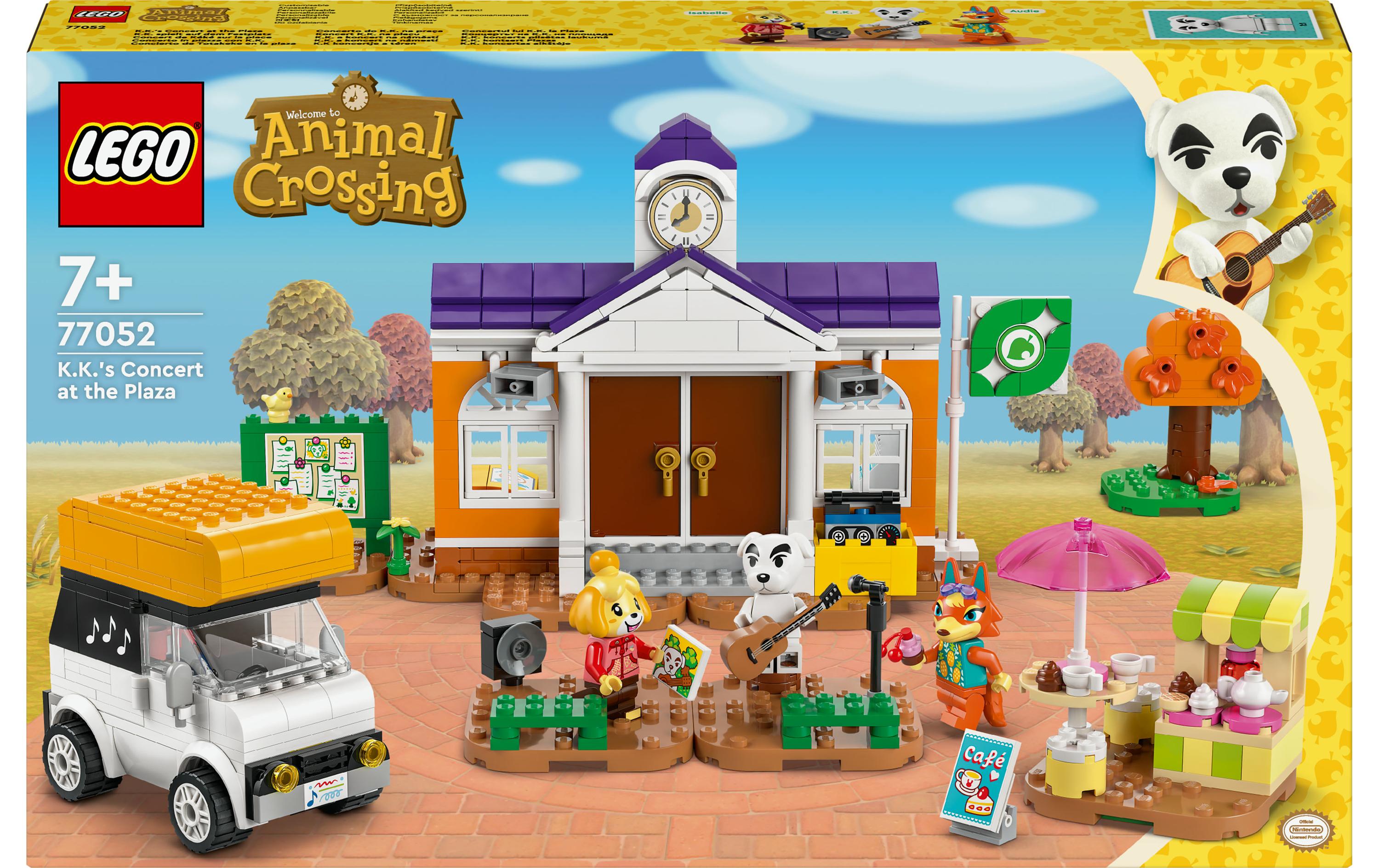 Animal Crossing K.K. spielt auf dem Festplatz 77052Spielzeug zum Anpassen mit 3 LEGO Animal Crossing Figuren