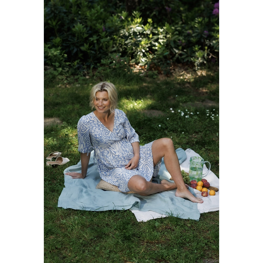 Noppies Still-Kleid Keara Cornflower