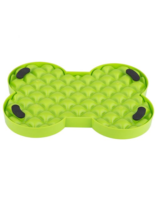 Lickimat Slodog - Slowfeeder Voermat - Hondenvoerbak - 35x26 cm Appelgroen