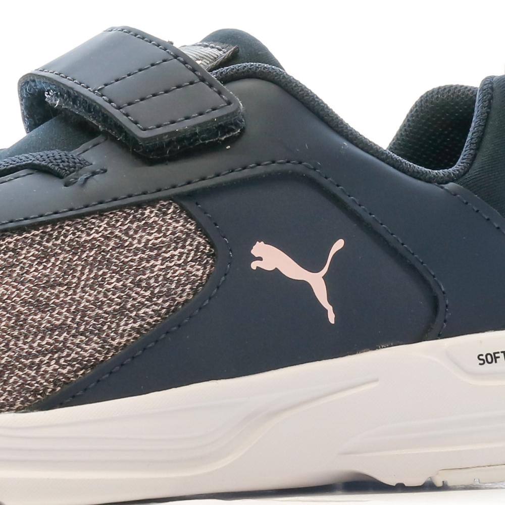 Puma Baskets Noire/Rose Fille Puma Ps Comet