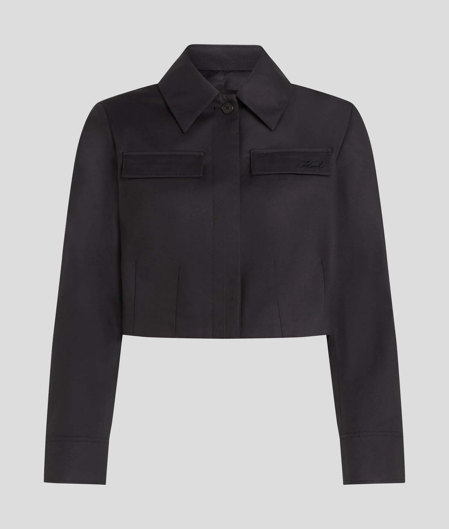 VESTE BLOUSON COURTE - Noir