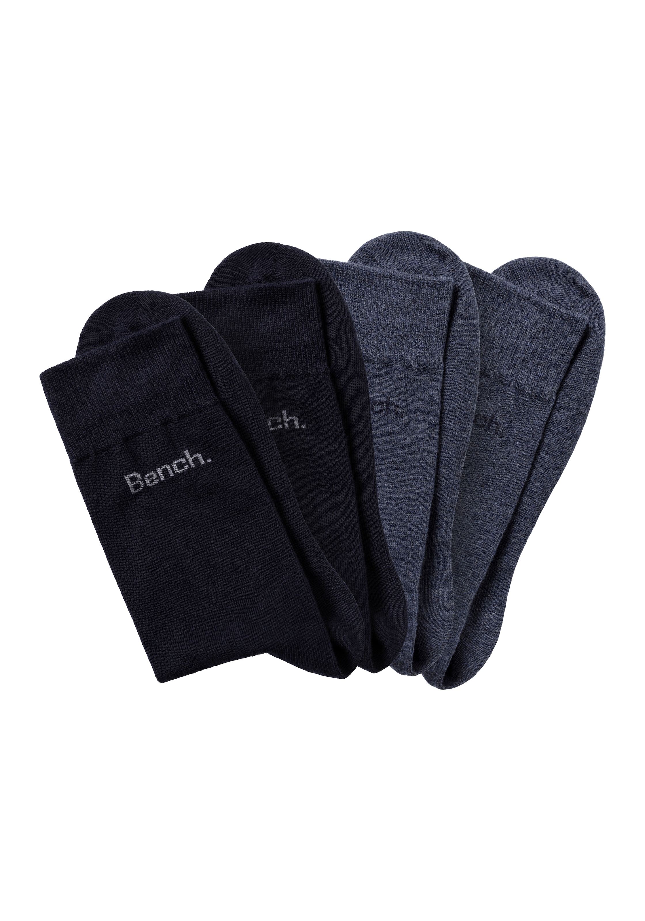 Bench. Basicsocken Packung, 4 Stk. tlg. in angenehm weicher Markenqualität