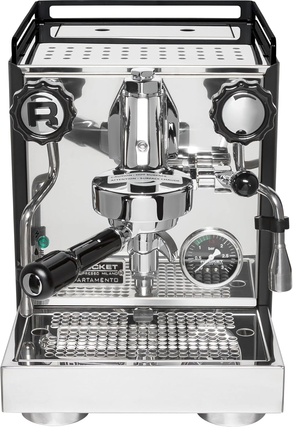 Rocket Espresso Appartamento schwarz/schwarz