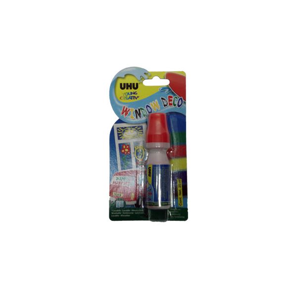 Uhu Tinta Young Creativ para Vidro em Vermelho 25ml - 10738975