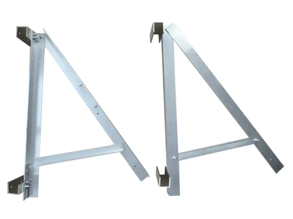 Technaxx BALCONY POWER, Stangmontering til solcelle, Aluminium, Vægmonteret, Grå, DGS, 1050 mm