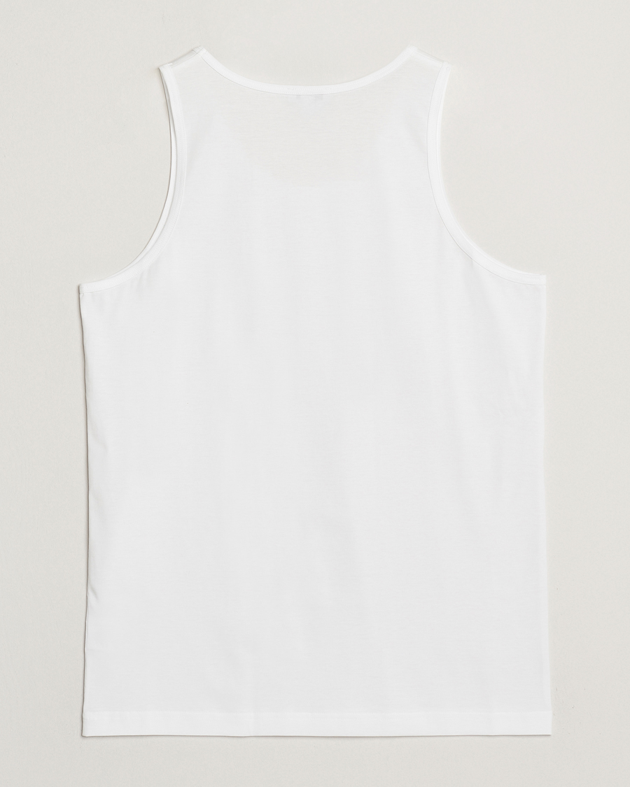 Sunspel Superfine Cotton Underwear Vest White