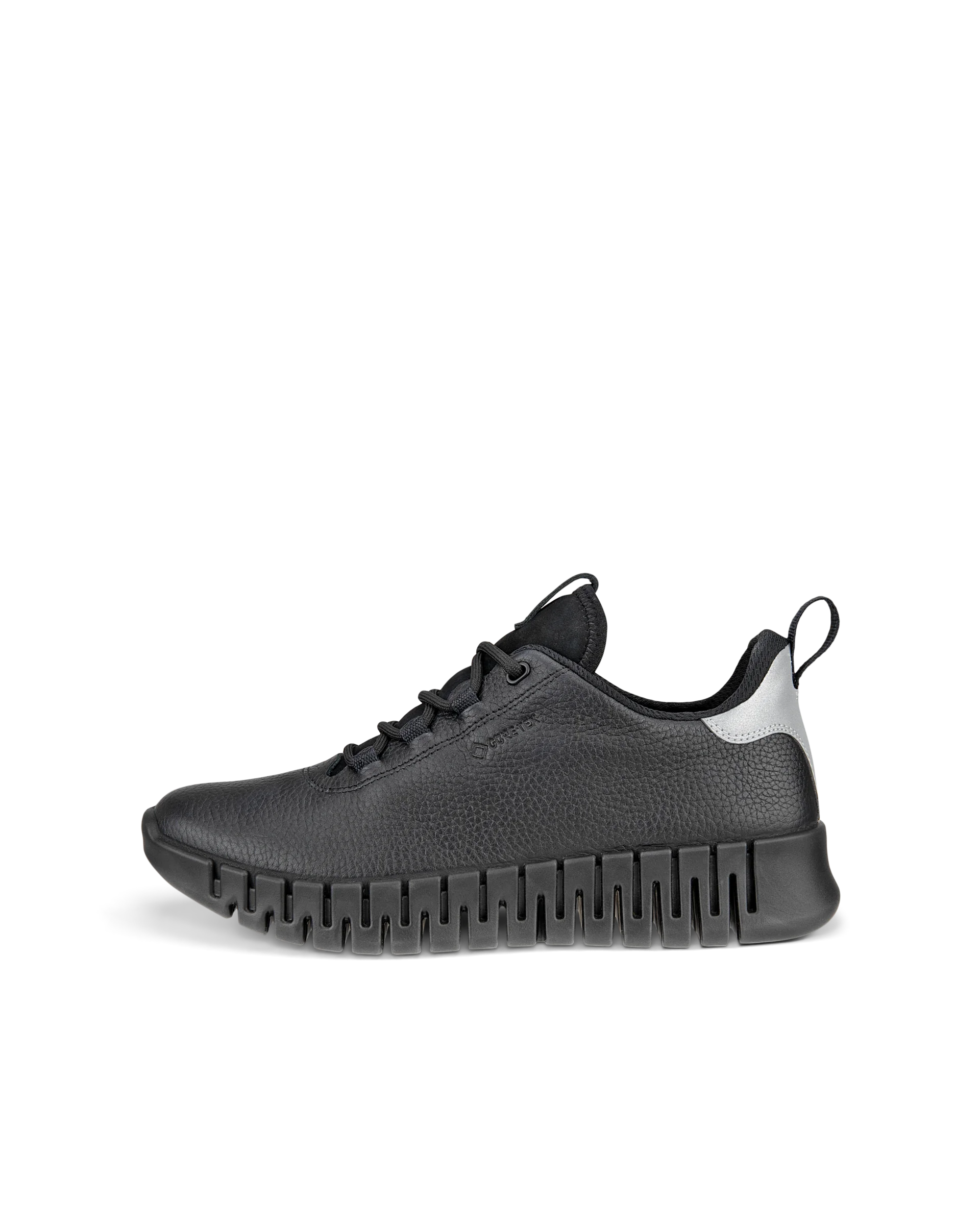 ECCO GRUUV W Damen Ledersneaker mit Gore-Tex Schwarz