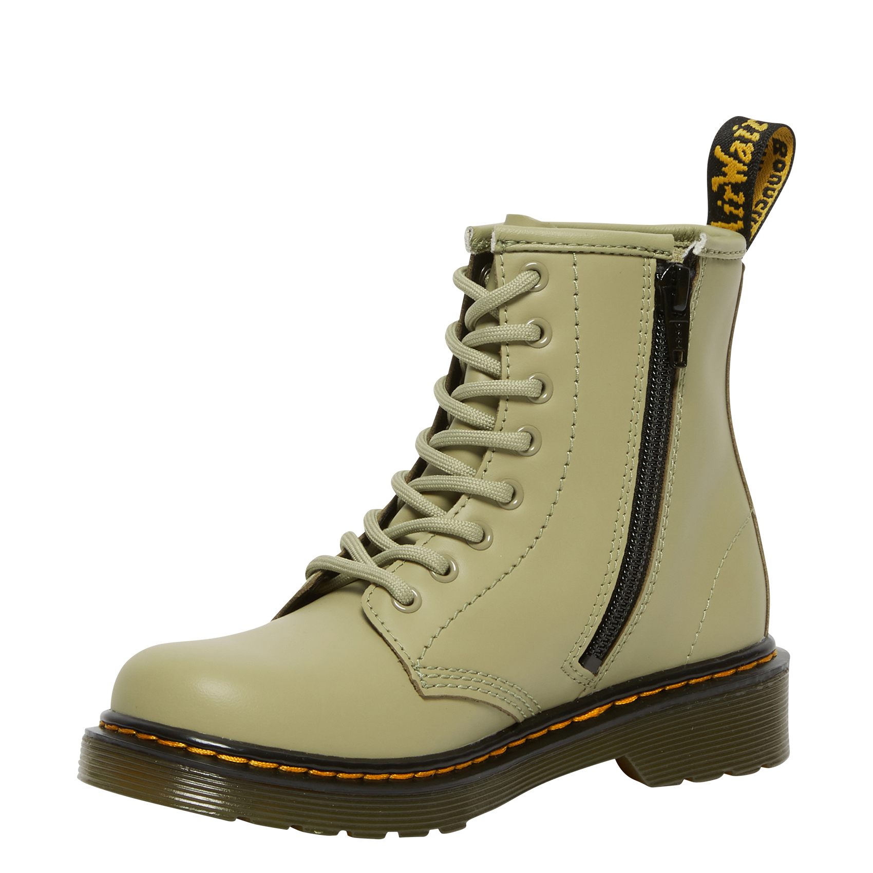 1460 J - Bottines en cuir | Kaki