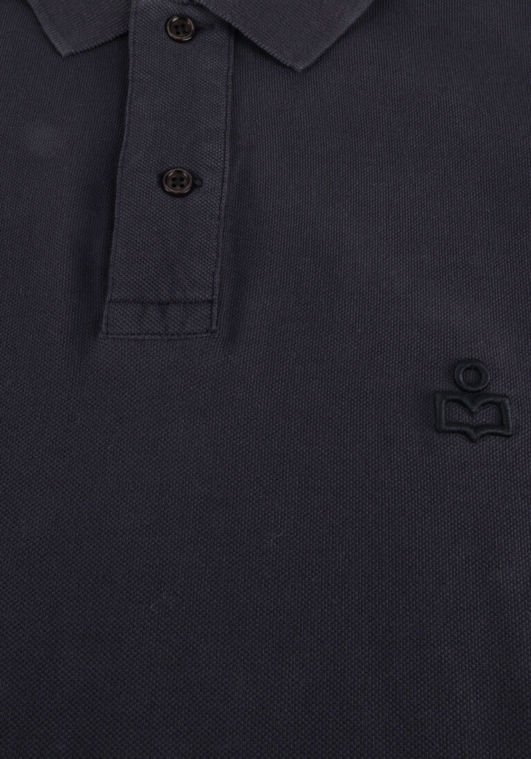 zwarte isabel marant polo afko plastron