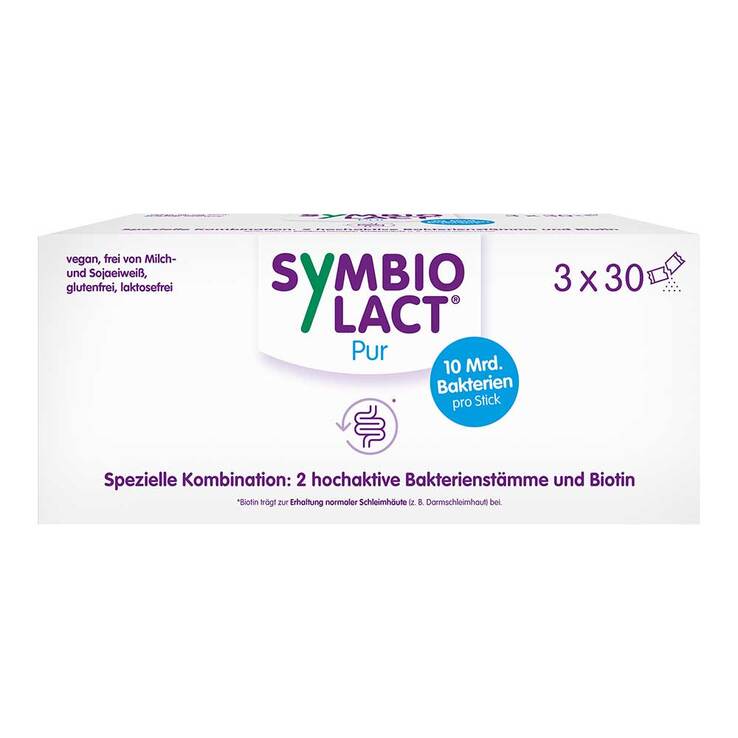 Symbiolact pur Nahrungsergänzungsmittel Pulver, 3X30 g