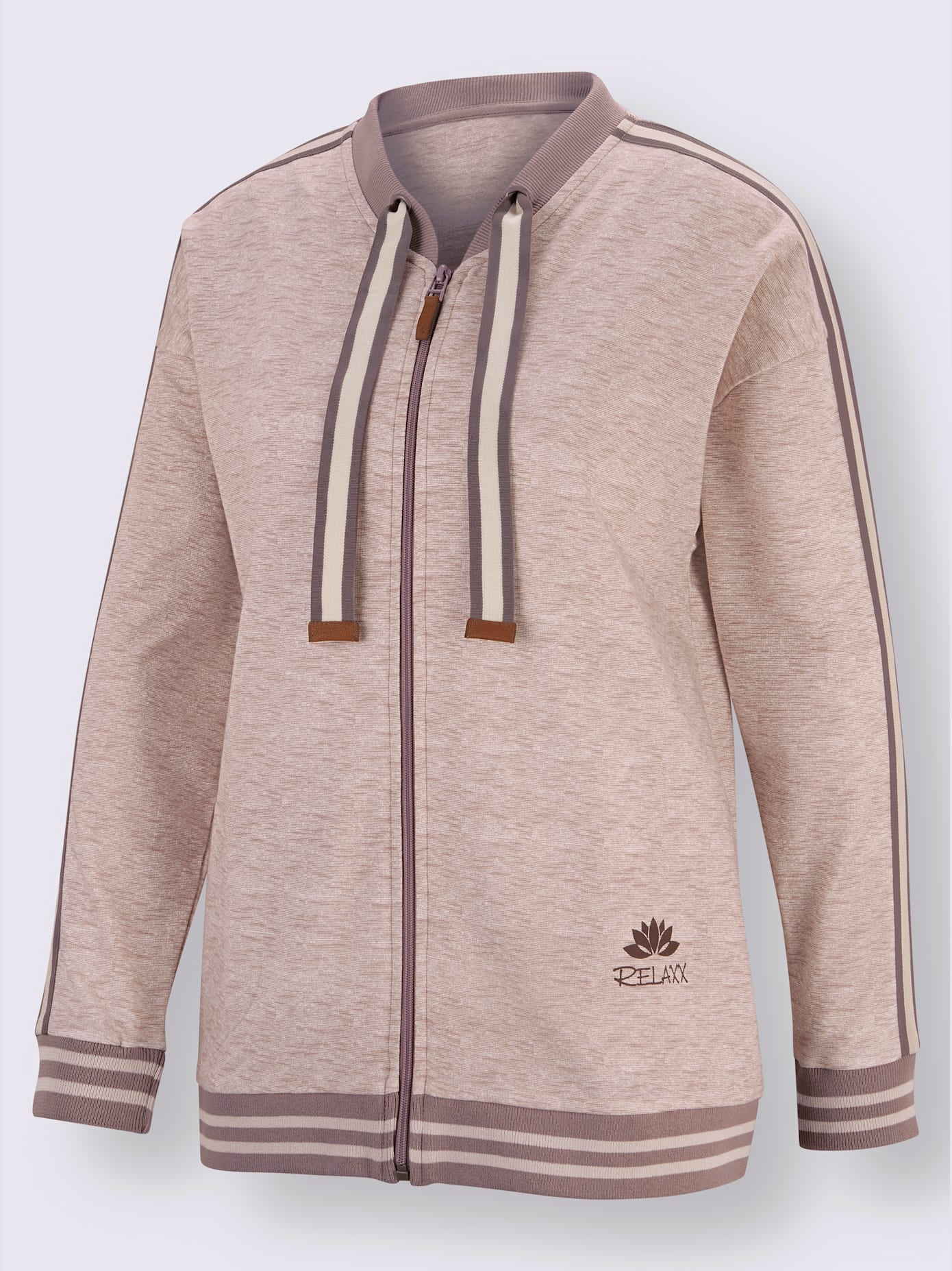 Veste matière sweat