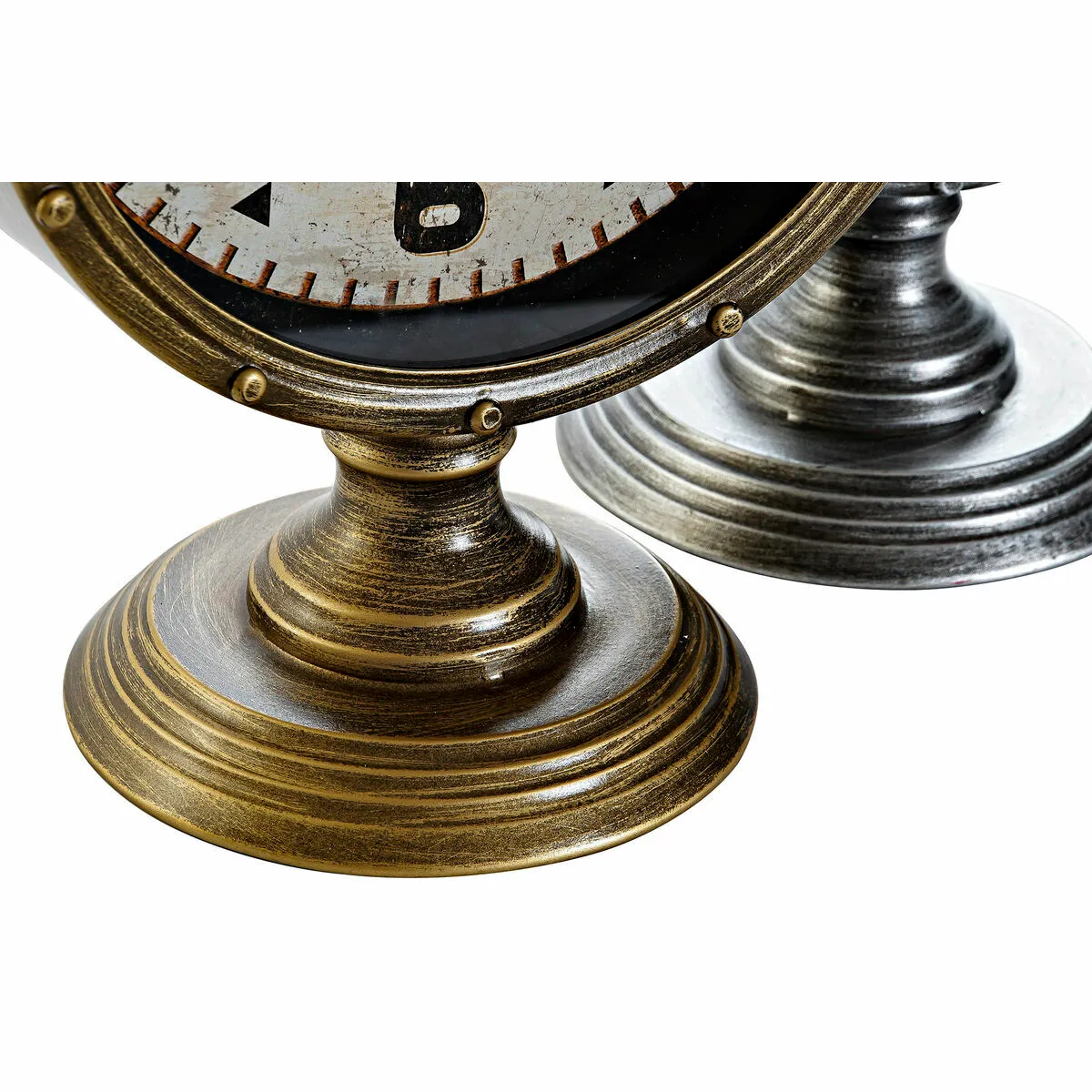 DKD Home Decor Horloge de Table Vintage