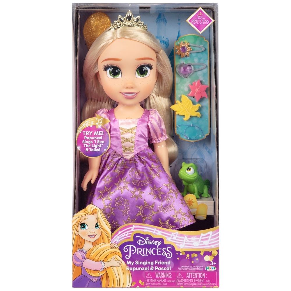 Prinzessin Rapunzel singende Kleinkindpuppe