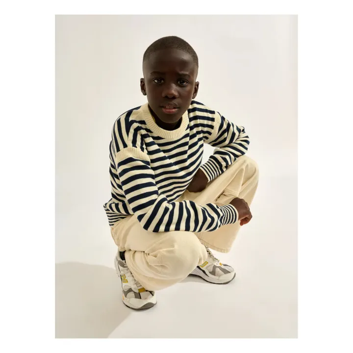 Bellerose Pull Goscan Marinière | Ecru