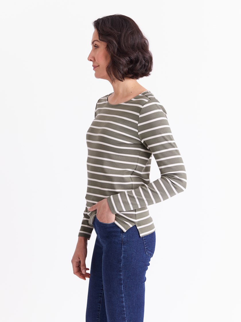 Sienna topp Dusty Olive