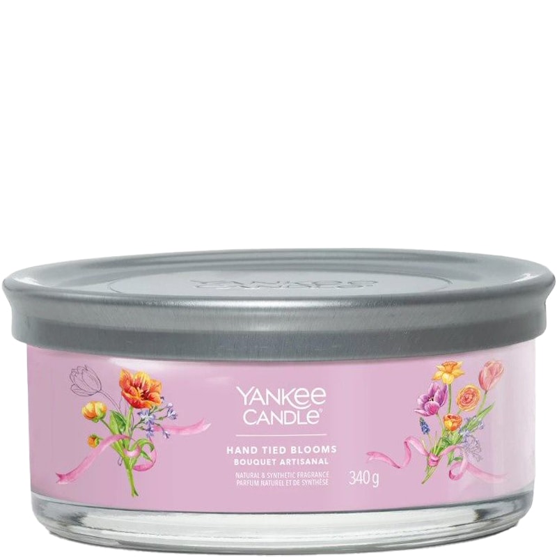 Bougie 5 mèches - Bouquet artisanal - 340 g
