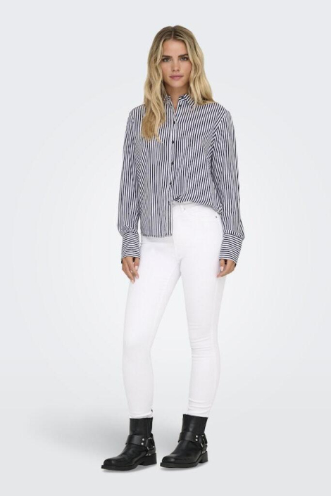 Only zwarte dames blouse