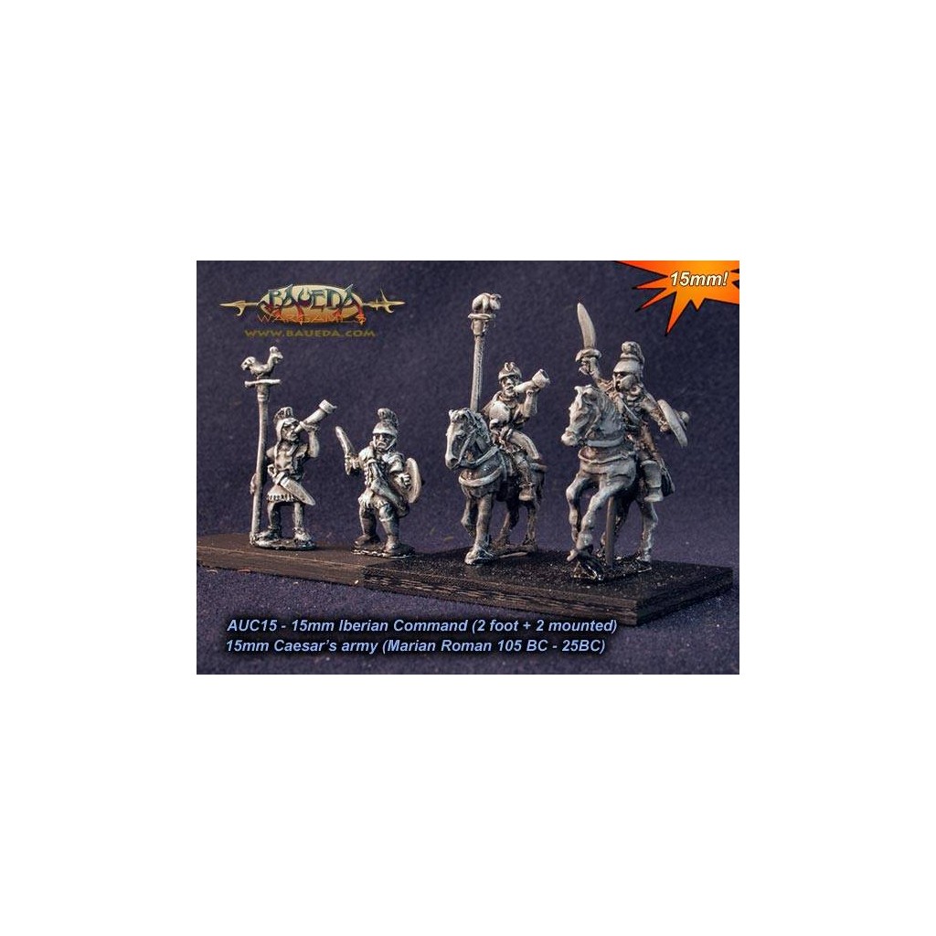 Iberian Command (2 foot + 2 mounted)