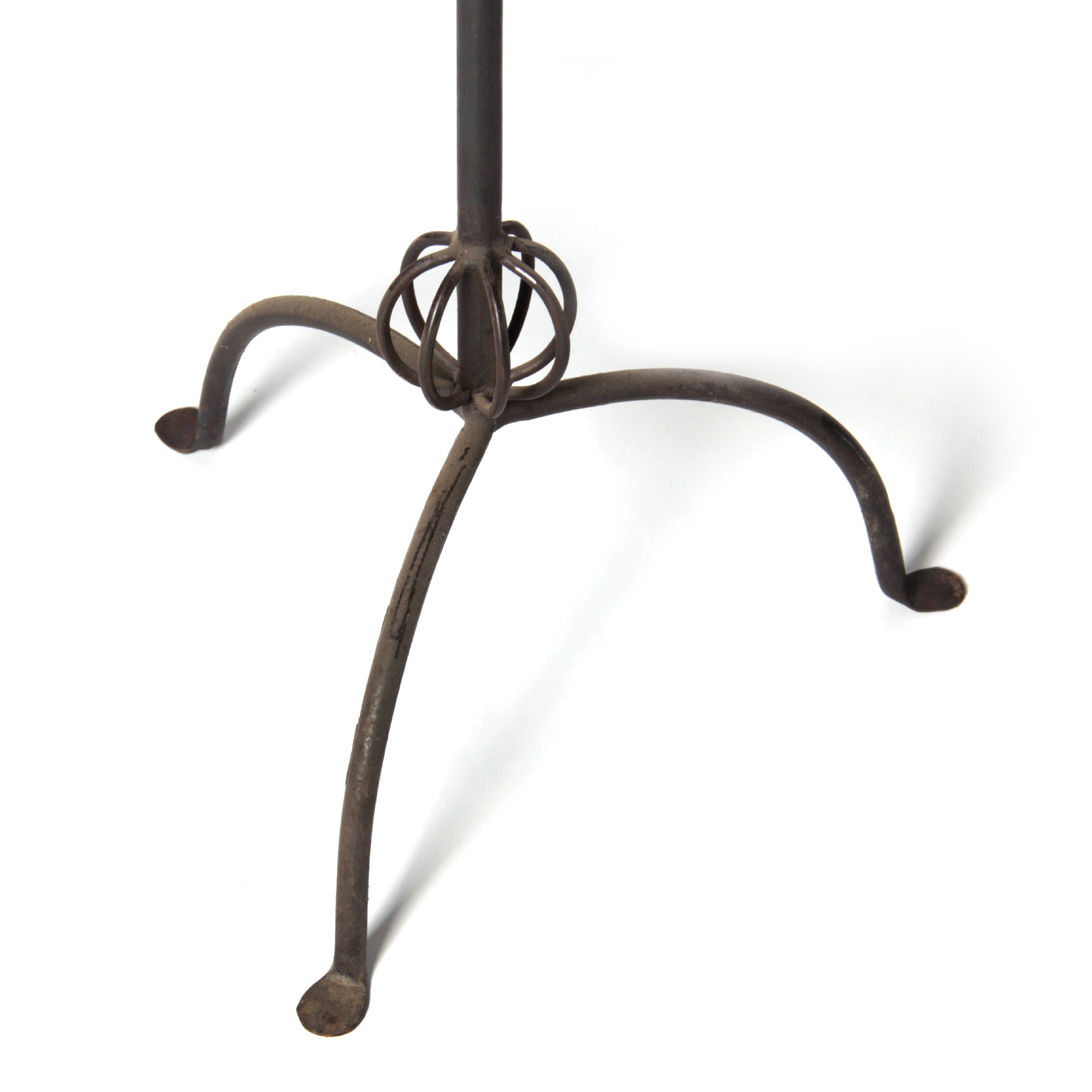 3 Kerzenständer aus Eisen im Set, H 120-150 cm von fischer's lagerhaus