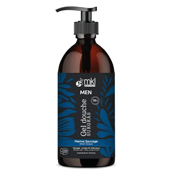 MKL Green Nature Gel douche MEN 1L Marine Sauvage