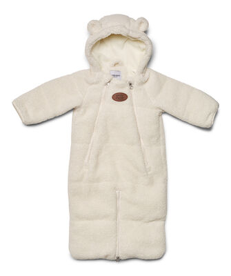 Petite Chérie Blanche Vognpose 2-i-1 Teddy, White