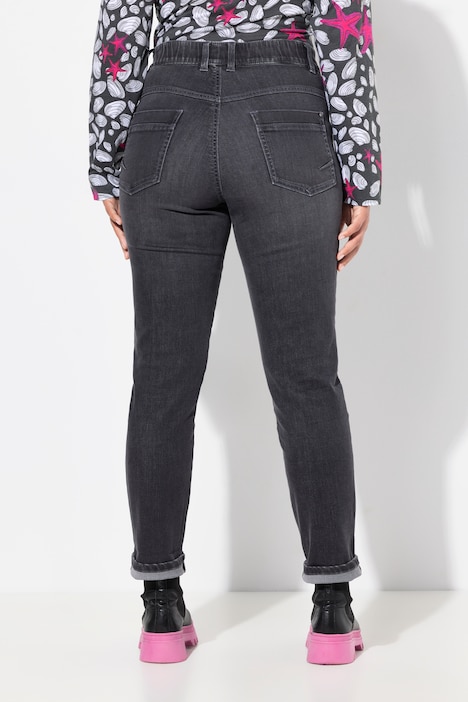 Jeans, Slim Fit, 5-Pocket, mit recycelten Polyester