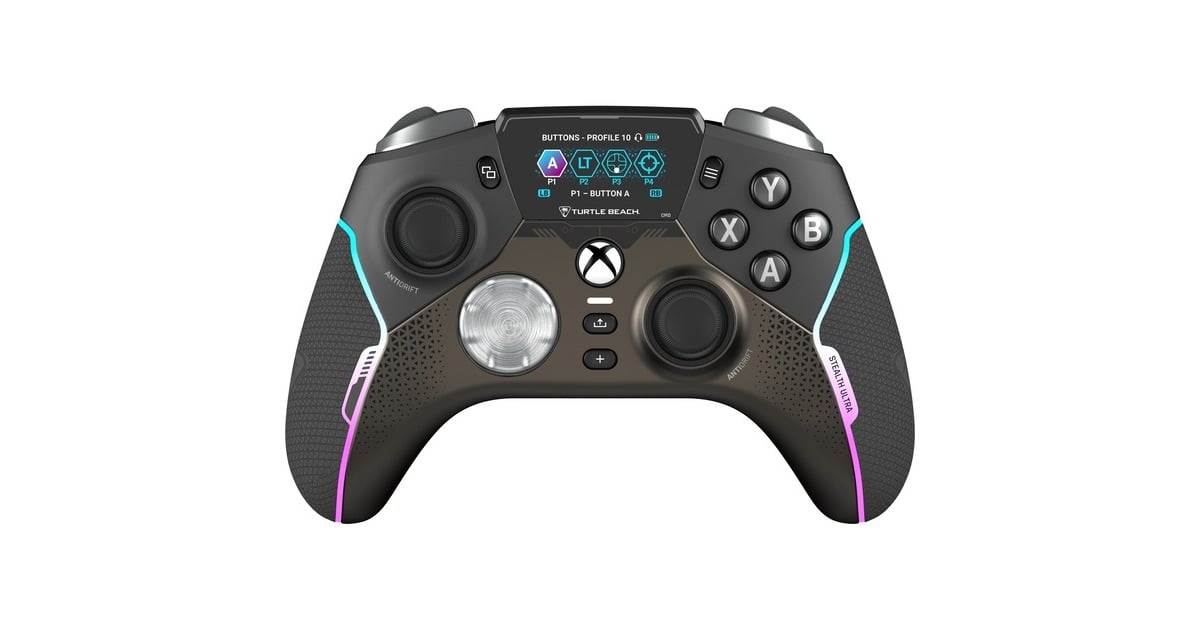 Turtle BeachStealth Ultra Controller  (Zwart, Xbox Series X, Xbox Series S en Xbox One | Windows 10/11 | Android 8.0+-apparaten en ondersteunde smart-tv’s met Bluetooth)