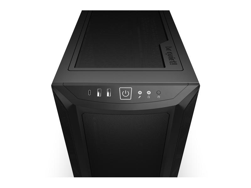 be quiet! PC-Gehäuse Shadow Base 800 Schwarz Luftstromoptimiertes Mid-Tower Gehäuse