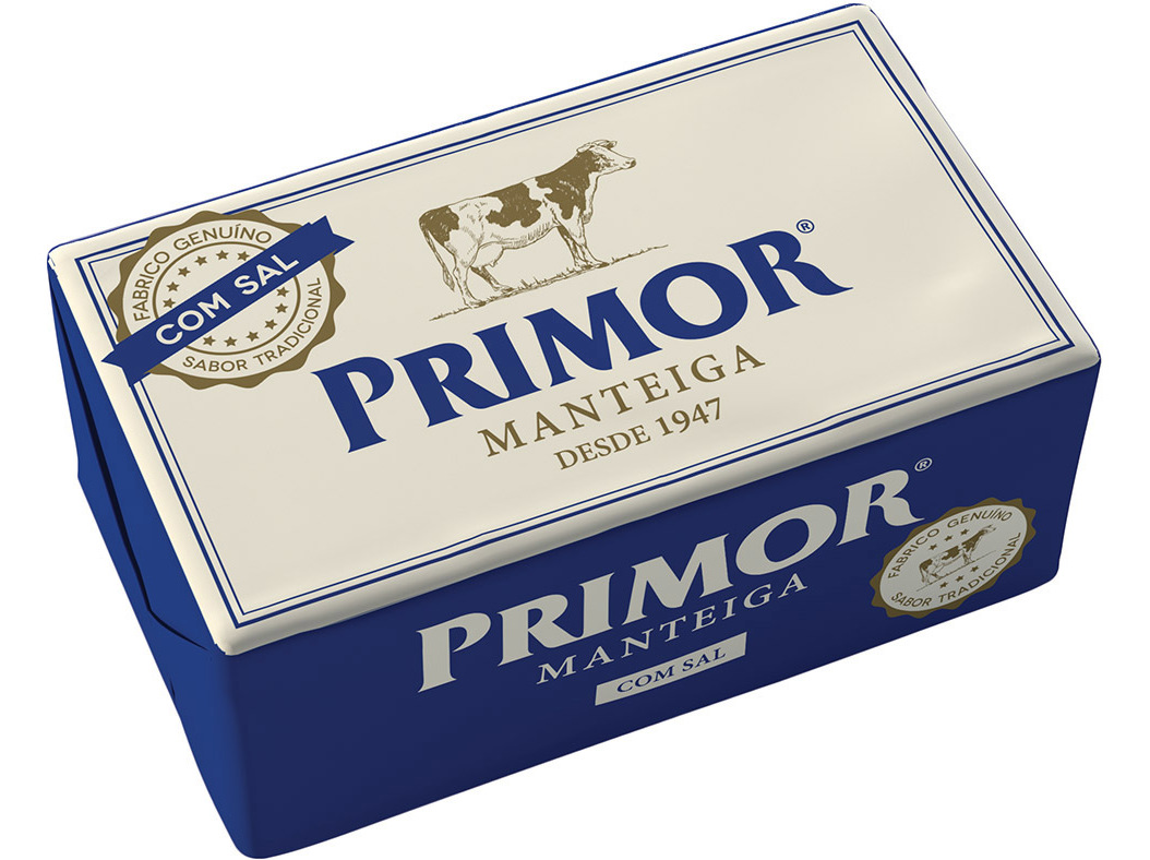 MANTEIGA PRIMOR COM SAL EM PAPEL 250G