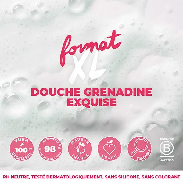 Energie Fruit Gel douche Grenadine exquise - 500ml