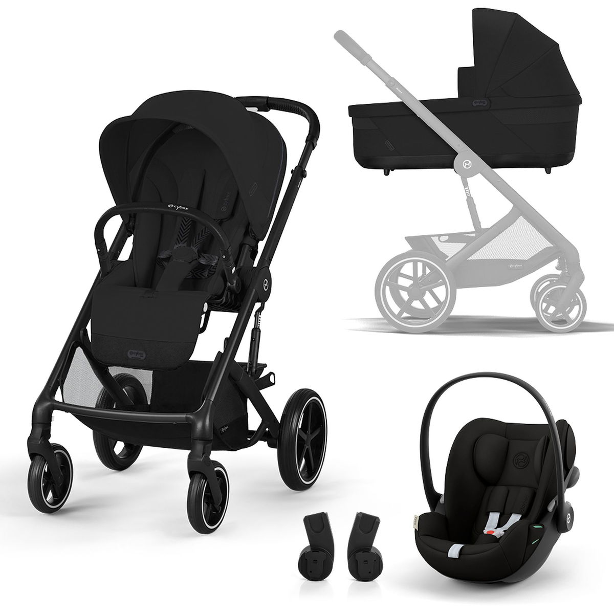 CYBEXCYBEX   Balios S Lux comfort 3in1 Set moon black black
