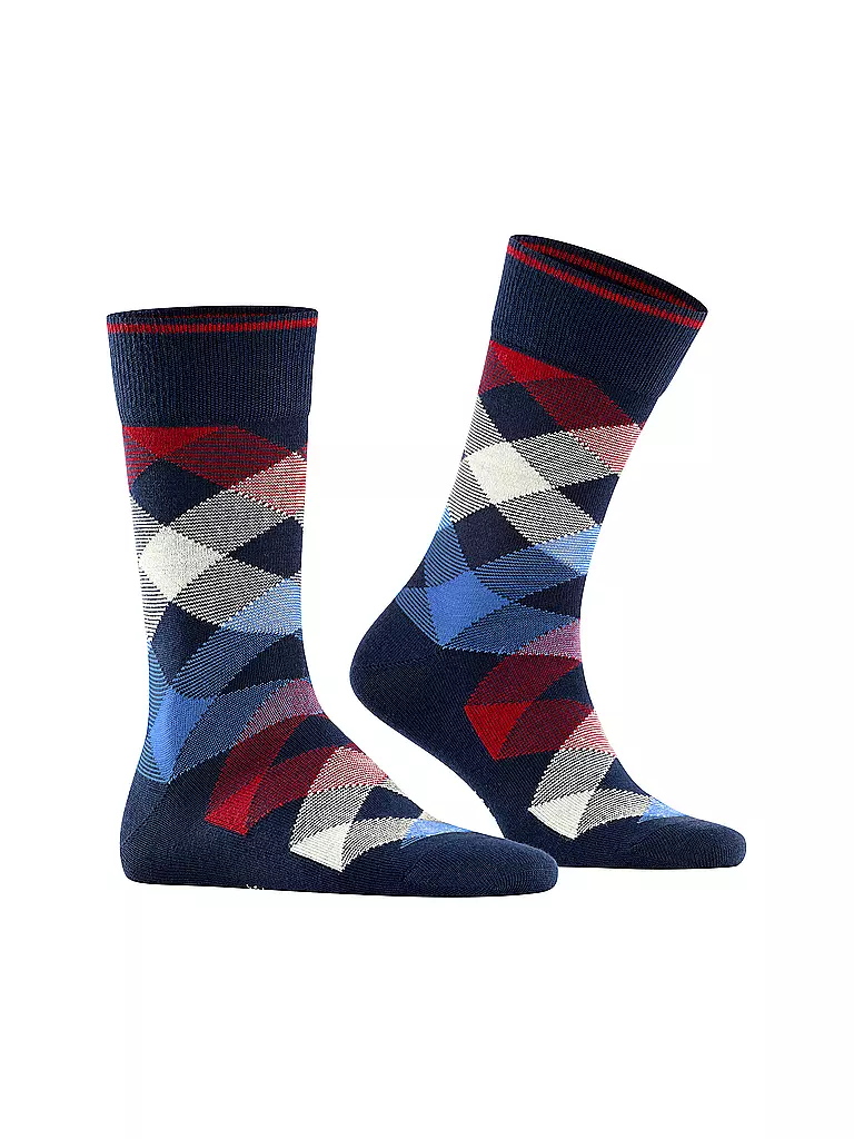 BURLINGTON Herren Socken NEWCASTLE 40-46 marine blau