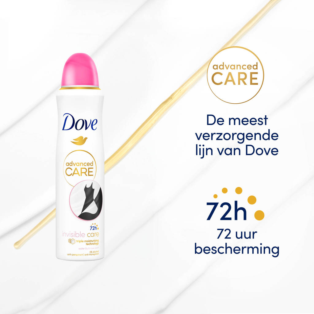 Gewoon goeie deoInvisible Care anti-transpirant deodorant spray - 6 x 150 ml