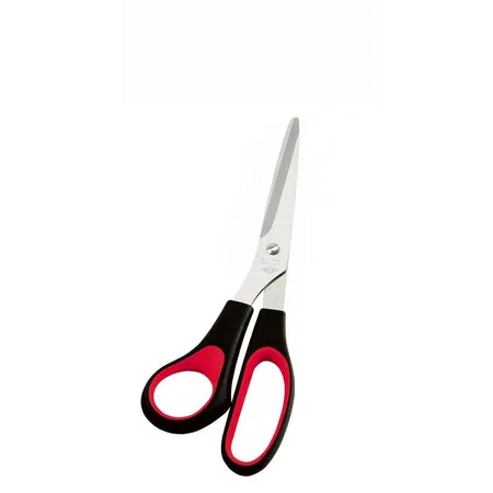WEDO® 97681 Edelstahlschere Softgriff, links, 21cm, rot