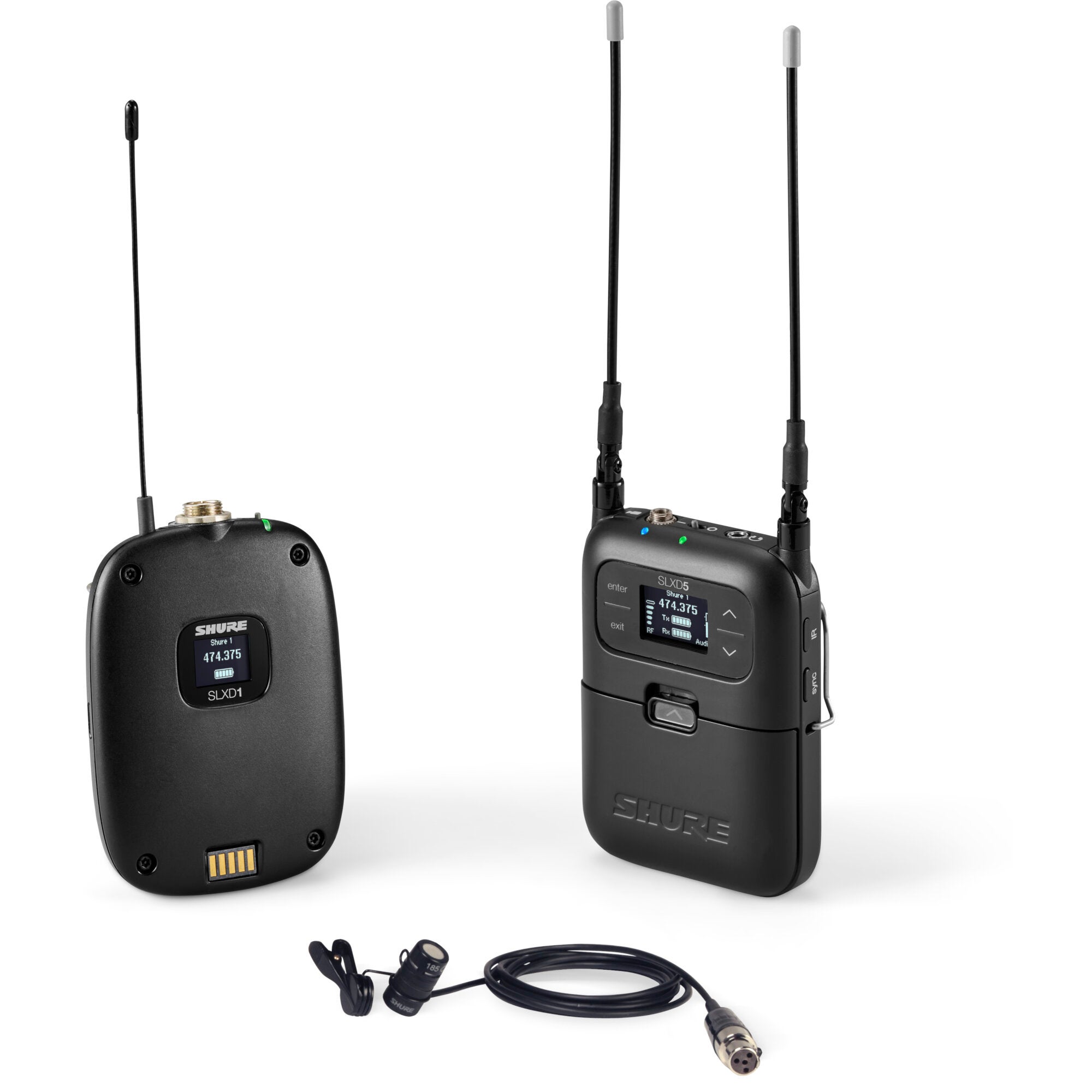 Shure SLXD15/DL4B draadloze dasspeldmicrofoon J53 (562-606 MHz)
