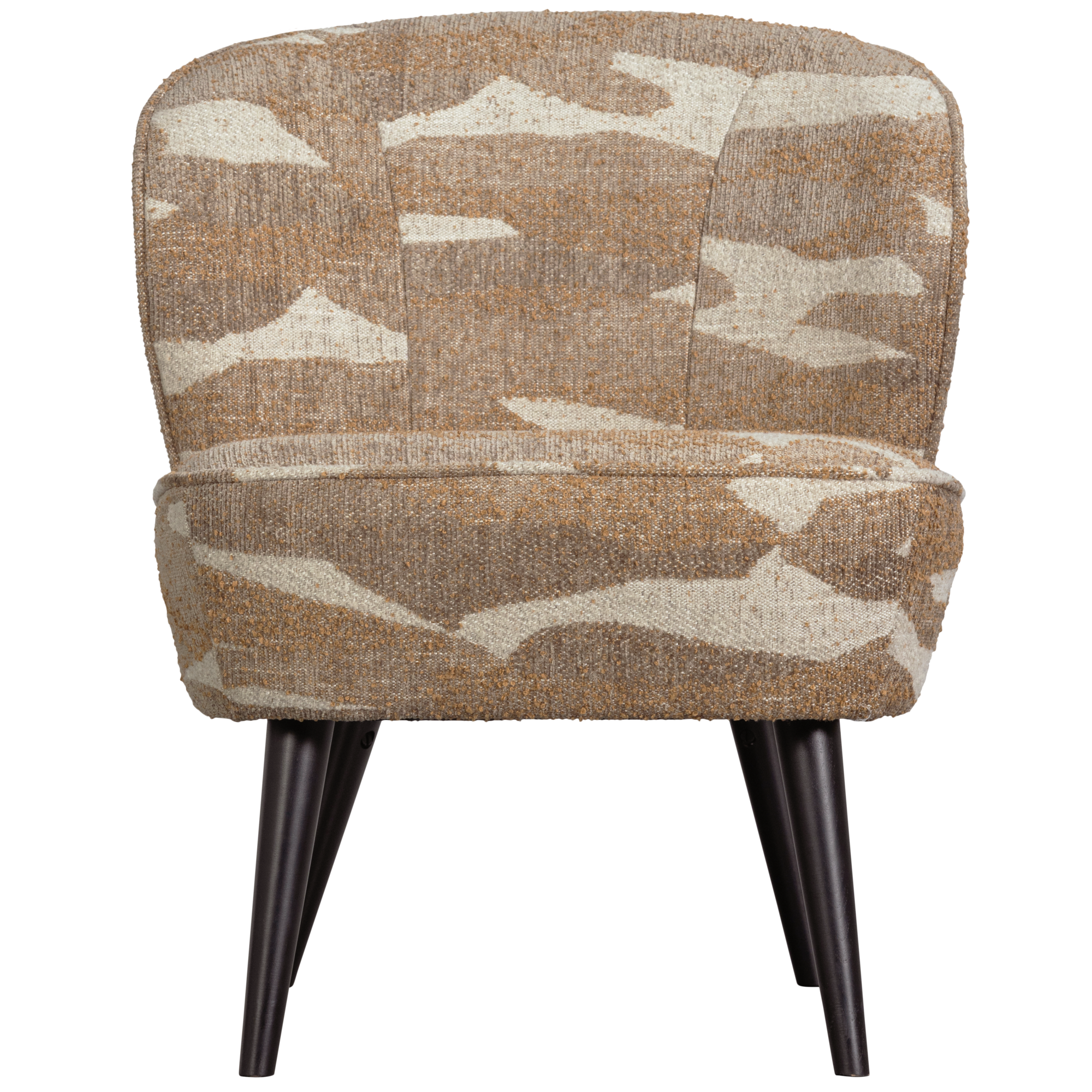 Fauteuil Sara Sara Fauteuil - Geweven Stof - Camouflage Dessin - Zand