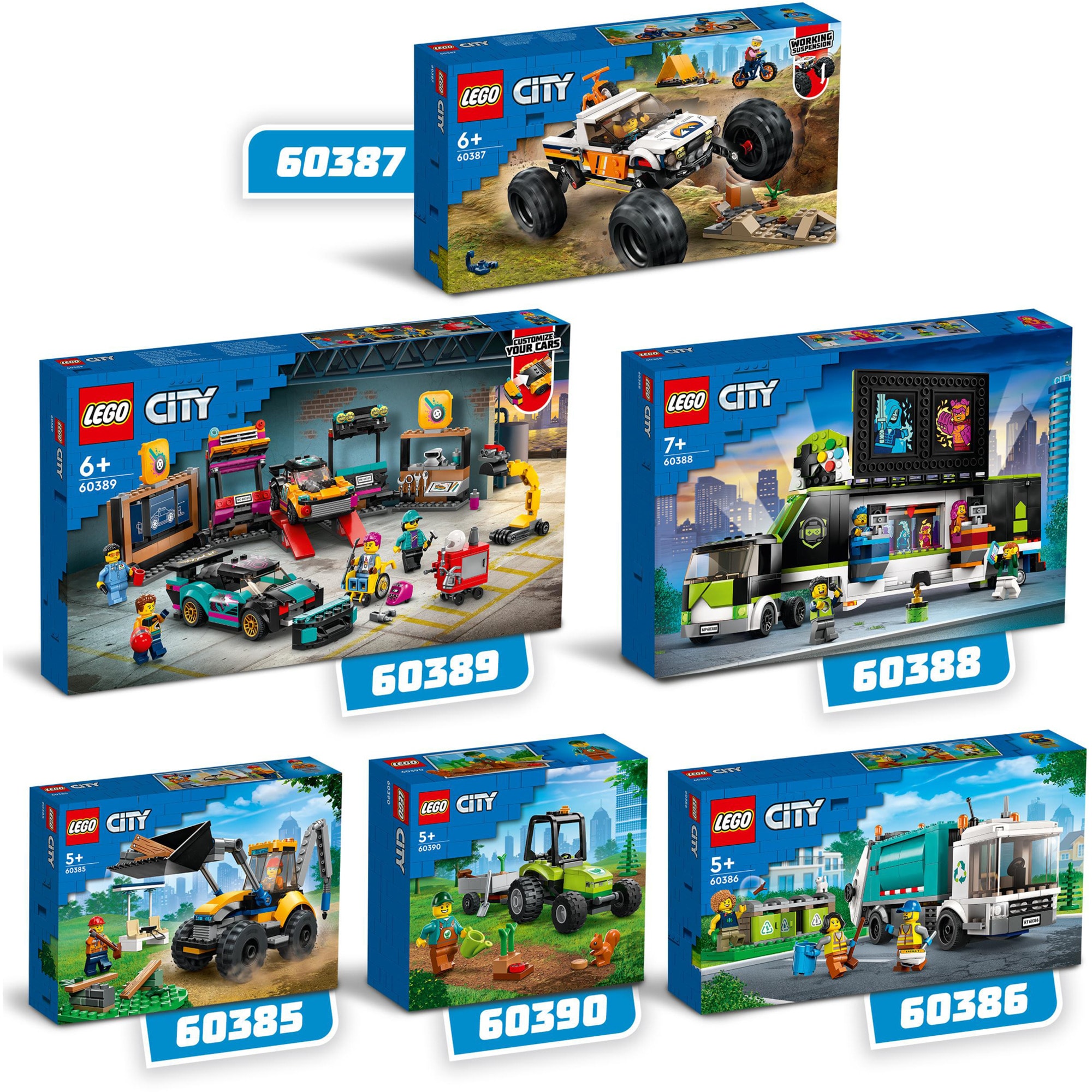 LEGO Konstruktionsspielzeug City Offroad Abenteuer