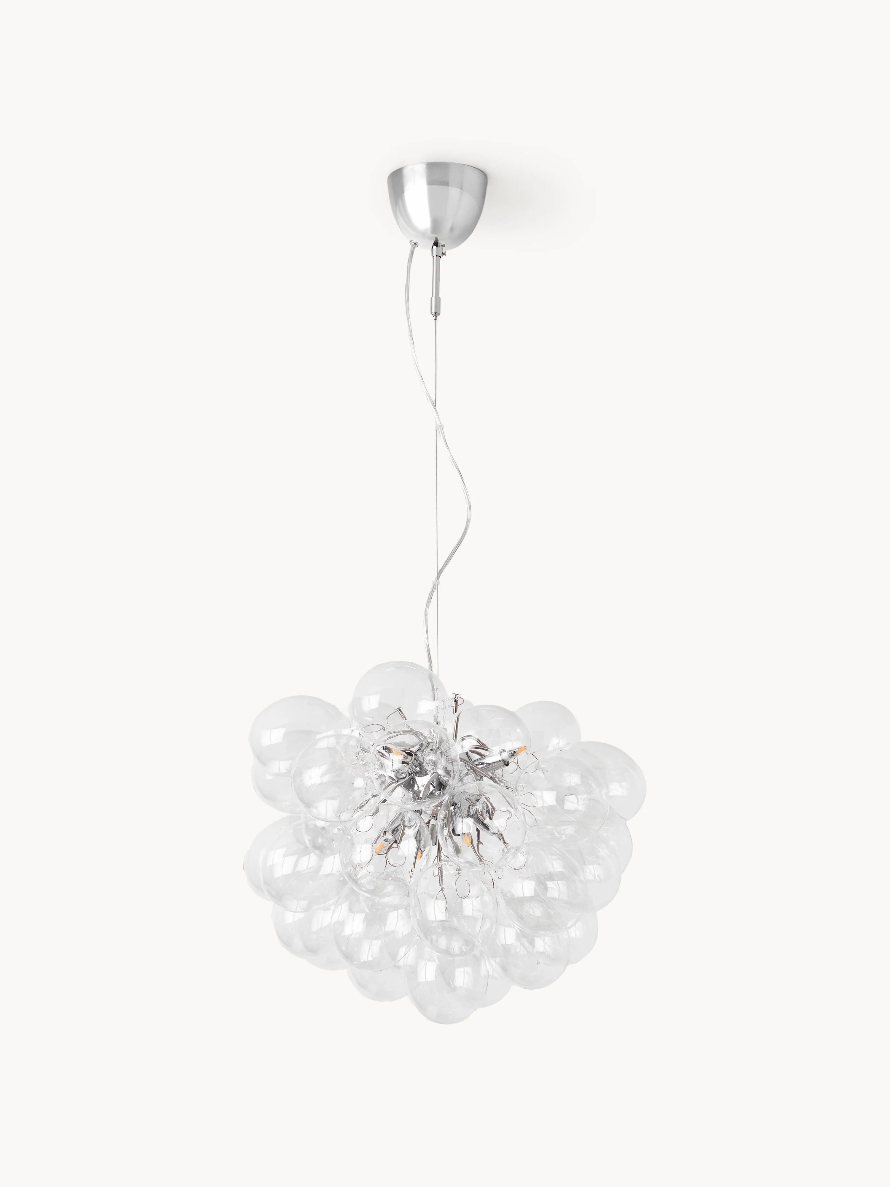 Mondgeblazen hanglamp Gross