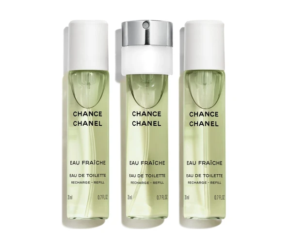CHANEL CHANCE EAU FRAÎCHE Twist and spray set de recharges – eau de toilette