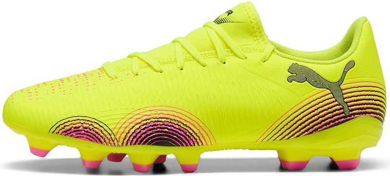 Puma - Future 8 Play - Voetbalschoenen - Zwart - Synthetisch - Lichtgewicht