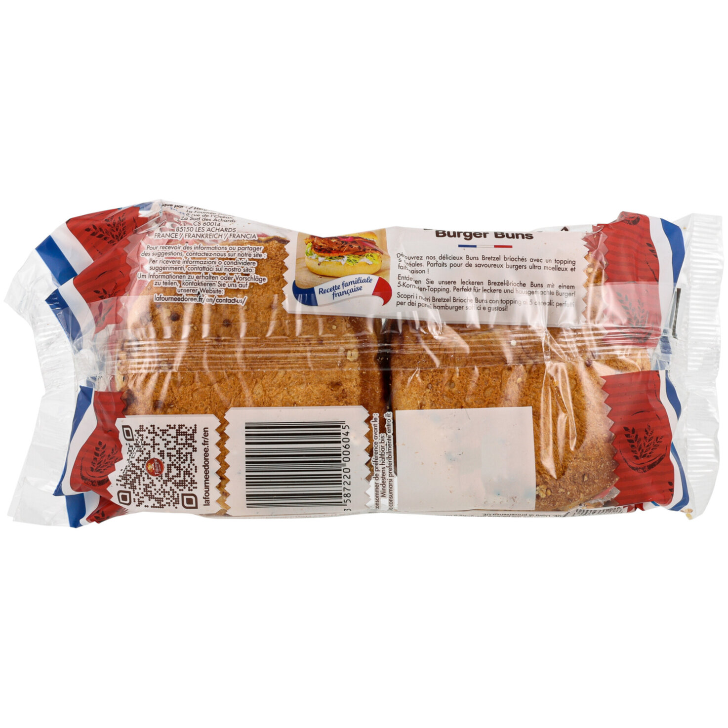 La Fournée Dorée Bretzel Buns